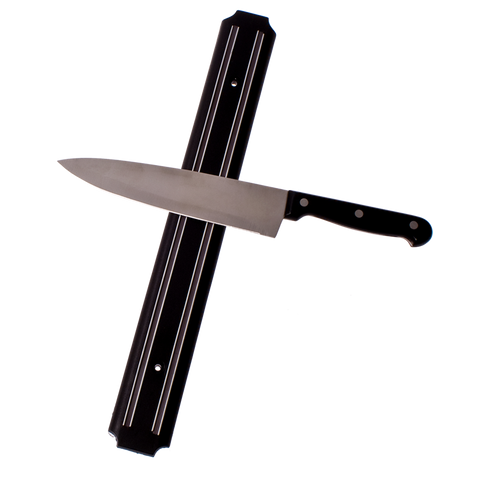 Magnetic Knife Rack 38cm - Black