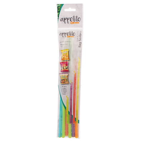 Slide & Store Bag Sealers Set of 6