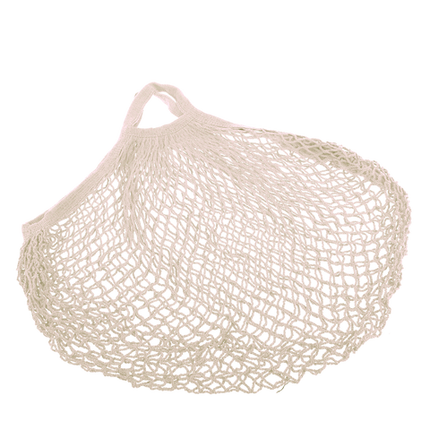 Cotton String Bag Short Handle - 8 Colors