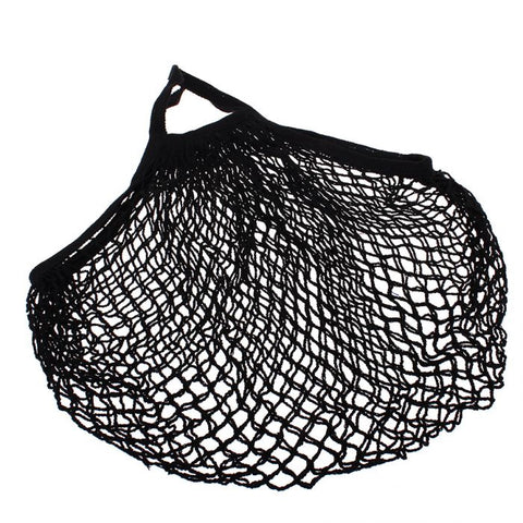 Cotton String Bag Short Handle - 8 Colors