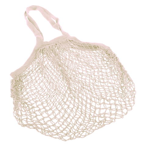 Cotton String Bag Long Handle - 8 Colors