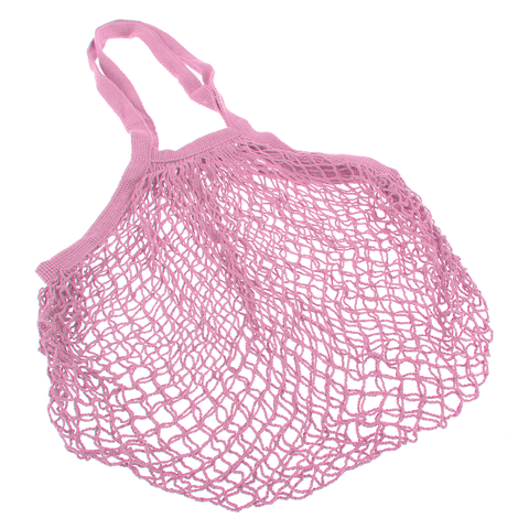 Cotton String Bag Long Handle - 8 Colors
