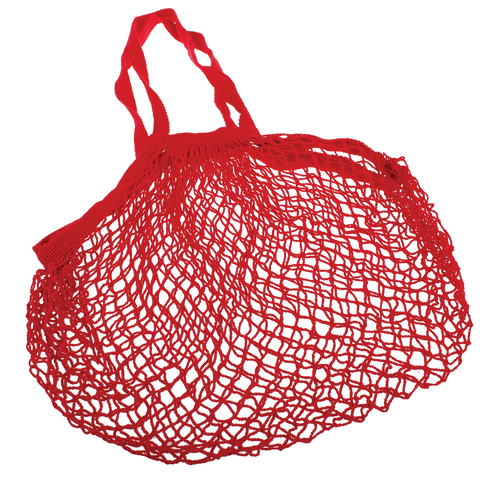 Cotton String Bag Long Handle - 8 Colors