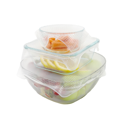 Silicone Food Wraps Pack of 4