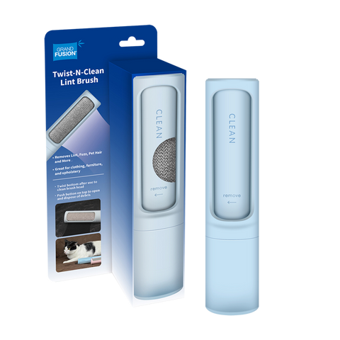 Twist-N-Clean Lint Brush - Blue