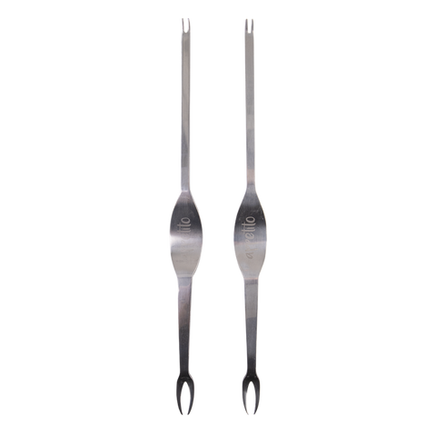 Stainless Steel Seafood Forks Set Of 2