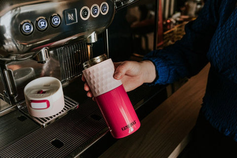 Etna Grip Stainless Steel Tumbler 500ml Diva Pink