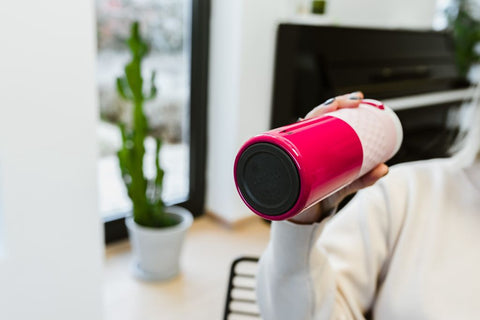 Etna Grip Stainless Steel Tumbler 500ml Diva Pink