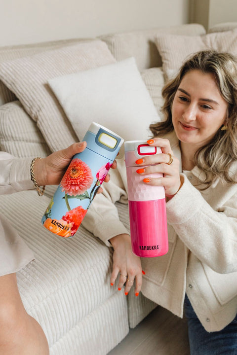 Etna Grip Stainless Steel Tumbler 500ml Diva Pink