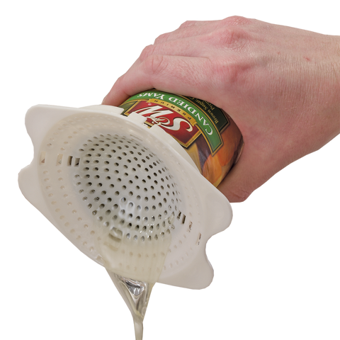 Can Strainer - White