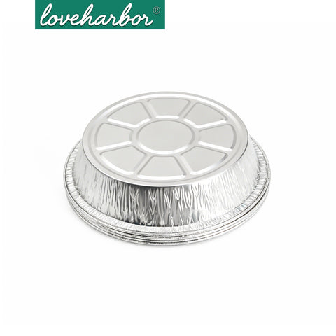Round Aluminum Foil Pan 4Pcs Set