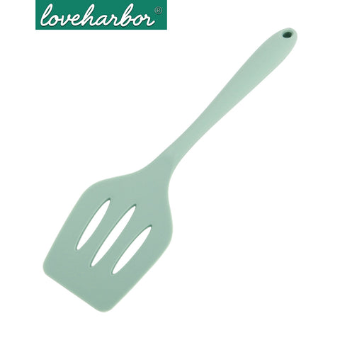 Loveharbor Silicone Slotted Spatula - Green