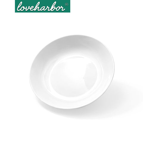 Loveharbor Bone China Deep Plate