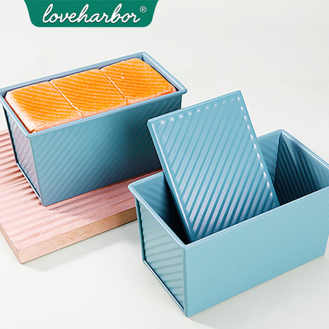 Loveharbor Green Earth Non-Stick Covered Loaf Pan
