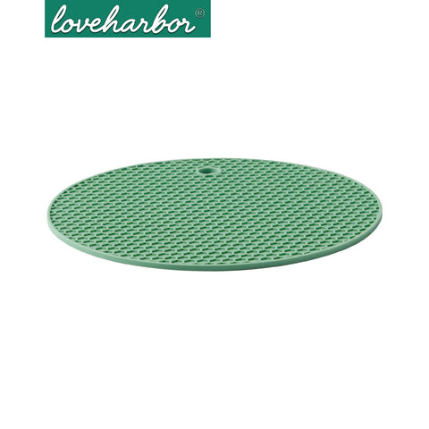Loveharbor Round Silicone Trivet Scooper