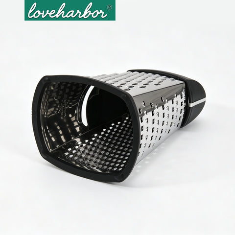 Loveharbor 4 Sided Stainless Steel Box Grater