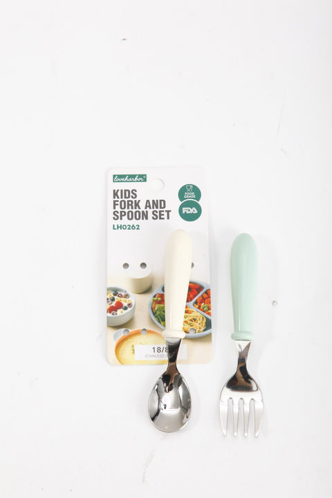 Loveharbor Stainless Steel Kids Cutlery Set