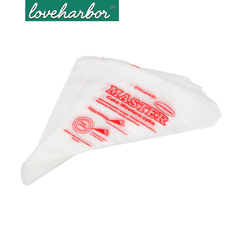 Loveharbor Disposable Piping Bag 100 Pieces