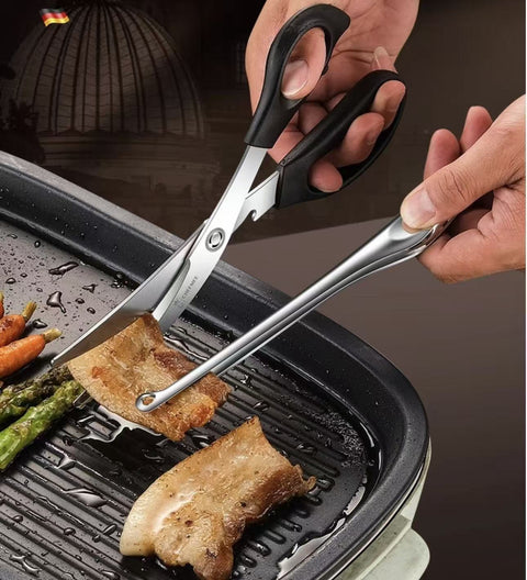 Cooktool Stainless Steel Multi-Purpose BBQ Food Tong/Tweezer - 24cm or 28cm