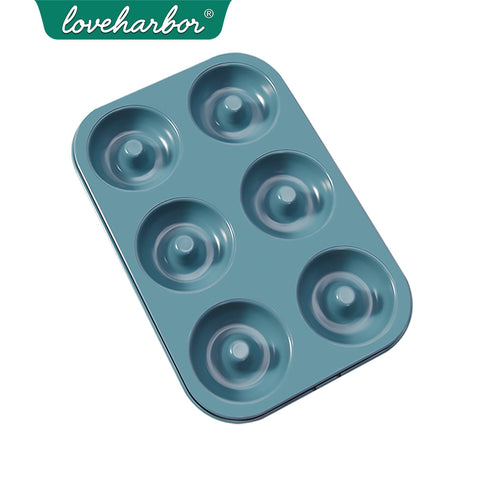 Loveharbor Green Earth Non-Stick Donut Pan