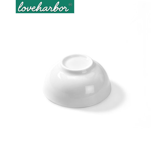 Loveharbor White Porcelain Bowl