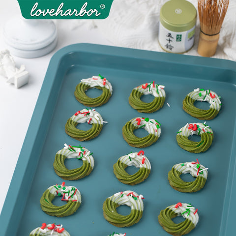 Loveharbor Green Earth Non-Stick Medium Cookie Sheet
