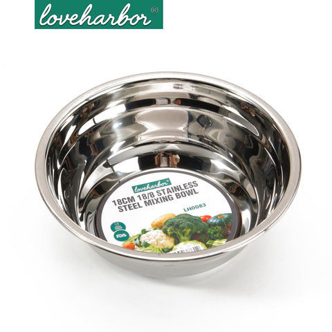 Loveharbor 18/8 Stainless Steel Mixing Bowl
