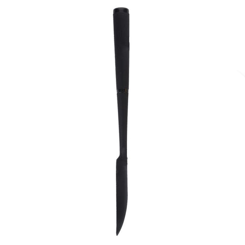 Soft Touch Spoon Spatula Silicone Black