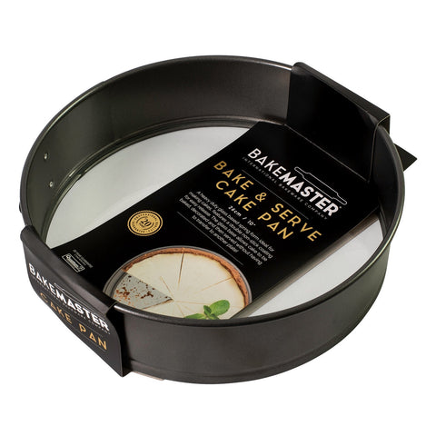 Springform Round Cake Pan With Glass Base 26x7cm
