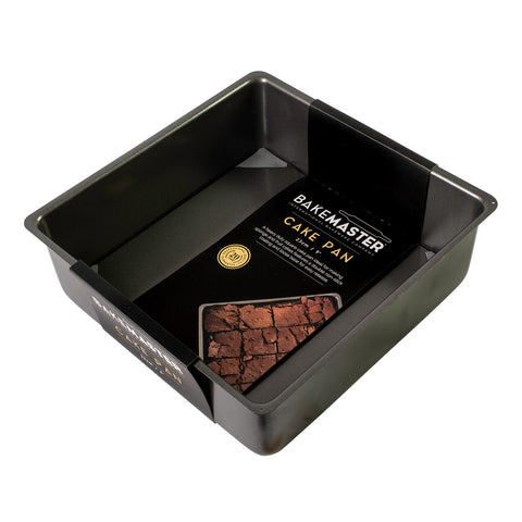 Loose Base Square Deep Cake Pan 23 x 23 x 7cm - Non-Stick