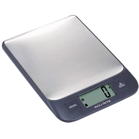 Stainless Steel Digital Kitchen Scale 1g/5kg