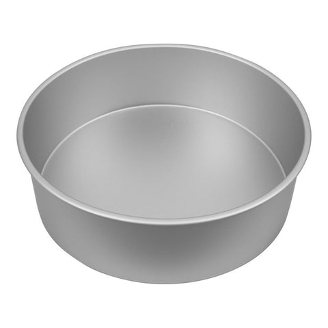 Silver Anodised Round Deep Cake Pan 30.5 x 10cm