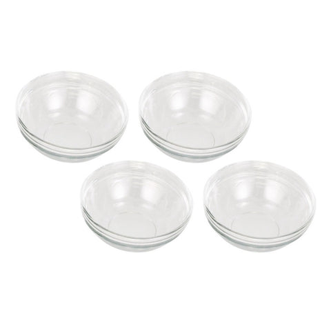 Glass Pinch Bowls 9cm Set of 4