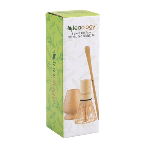 Bamboo 3 Piece Matcha Tea Whisk Set