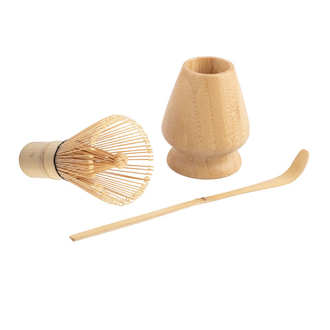 Bamboo 3 Piece Matcha Tea Whisk Set