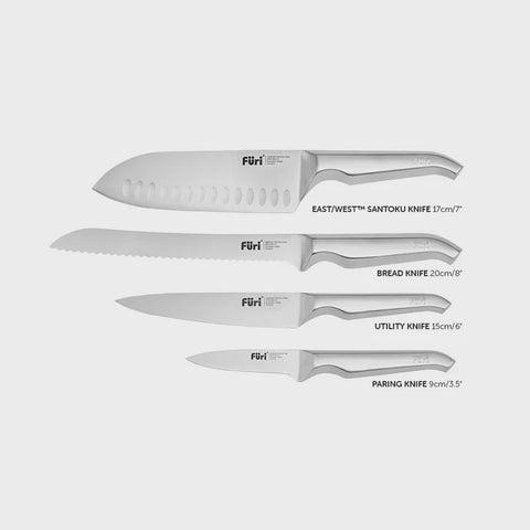 Pro Wood Knife Block Set 5 Pieces