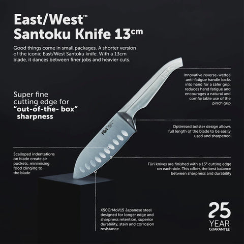 Pro Stainless Steel Knife Block Set 7 Pieces
