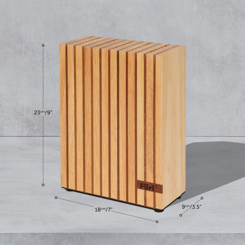 Pro Wooden Knife Block 5 Slot