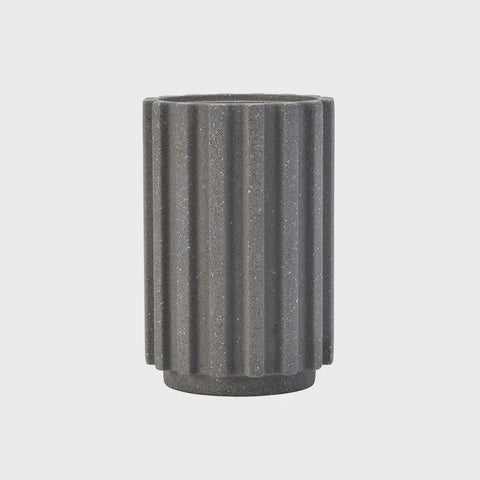 Radial Stone Utensil Holder Flint Terrazzo