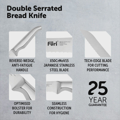 Pro Bread Knife and Board Set