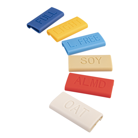 Milk ID Clips - Light - Yellow