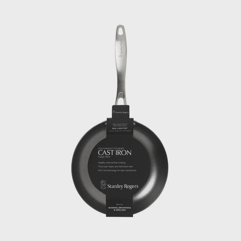 Light Weight Cast Iron Frypan 24cm
