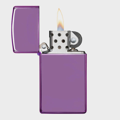 High Polished Purple Slim