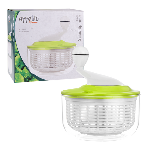 Small Salad Spinner 3l - Green