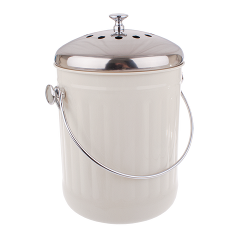 Compost Bin 5L White