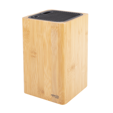 Square Universal Knife Block - Bamboo