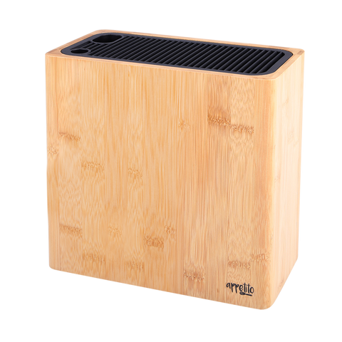 Rectangle Universal Knife Block - Bamboo