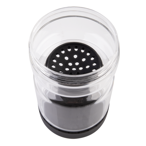 Borosilicate Glass Pickle Jar 1.1l - Black