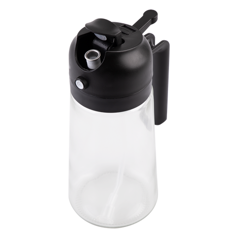 Dual Function Oil Sprayer & Pourer - Black