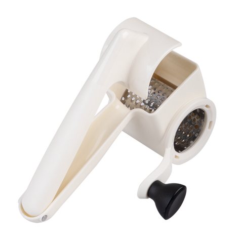 Rotary Cheese Grater - White/Black